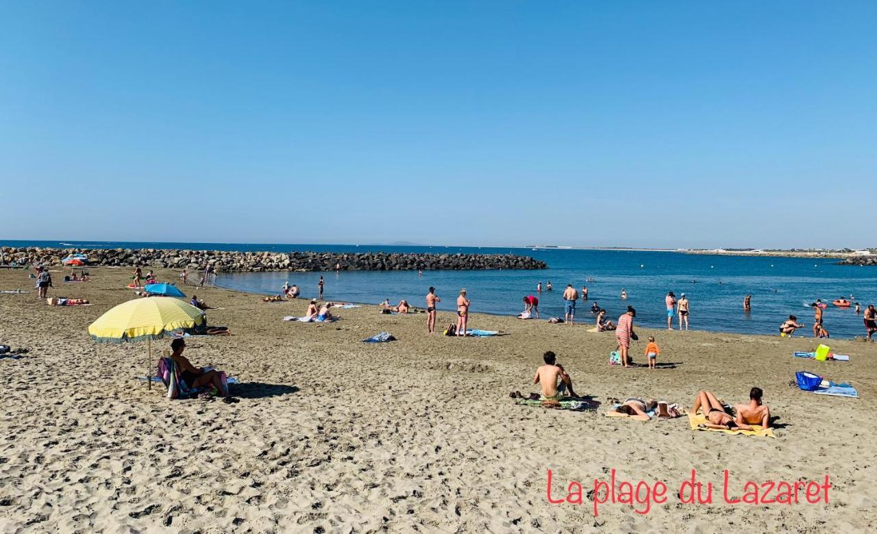 Bon Cap Corniche 3 Etoiles Avec Terrasse Clim Vue Mer Parking Sète Exterior foto